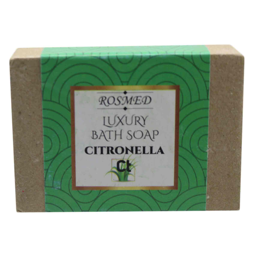 ROSMED LUXURY B/SOAP CITRONELLA 100MG